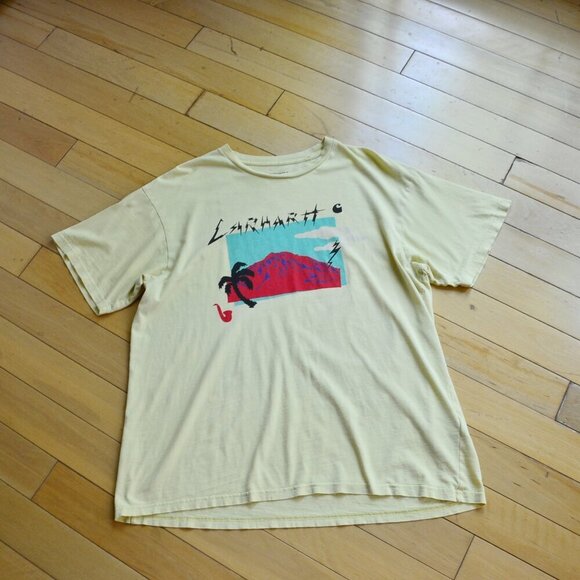 Vintage CARHARTT Distressed Anderson T Shirt Men’s Size M - Picture 1 of 7